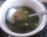 オクラの味噌汁作り方4写真