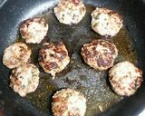 大葉とレンコンの和風ハンバーグ作り方8写真