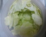 パリッとにんにくレモンだれキャベツ作り方1写真