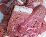 豚ロース★サッパリ！梅★ぽん酢大根おろし作り方1写真