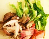 長いもとベーコンのバターソテー作り方2写真
