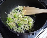 舞茸ネギ炒め豆腐とろとろ煮作り方2写真