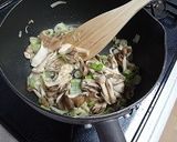 舞茸ネギ炒め豆腐とろとろ煮作り方3写真