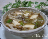 舞茸ネギ炒め豆腐とろとろ煮作り方5写真