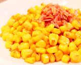 ☆アスパラコーンバター醤油☆ベーコンのせ作り方6写真