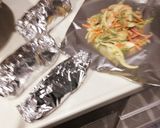 鮭の味噌マヨホイル蒸し作り方4写真
