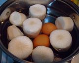 大根と手羽元の煮物。(薄味)作り方2写真