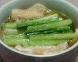 1人でも青菜の煮浸し作り方3写真