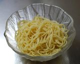 大葉とツナの冷製パスタ☆レモン風味作り方7写真