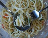 大葉とツナの冷製パスタ☆レモン風味作り方10写真