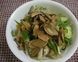 きのこ数種と野菜のレンジで作る和え物作り方4写真