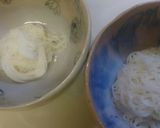 冷熱♪細切りジャガイモと牛肉のピリ辛素麺作り方8写真