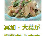茗荷・大葉が爽やか♪ささみの胡麻味噌マヨ作り方9写真