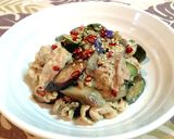 茄子と豚こまでがっつり☆オイマヨ焼き作り方6写真