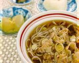 寒い日はあったかおつゆで＊鶏肉のかけ蕎麦作り方6写真