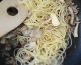 麺つゆで♬きのことツナの和風パスタ作り方4写真