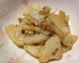 《簡単♪小鉢》鶏皮と蓮根のきんぴら作り方7写真