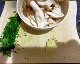 しめじとサンマの水煮缶アラビアータ作り方1写真