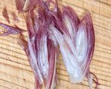 さらし茗荷の味噌汁作り方2写真