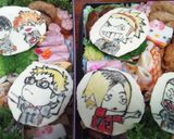 キャラ弁☆運動会☆遠足☆ハイキュー作り方3写真