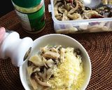 離乳食の残り物でキノコのリゾット(風)作り方2写真