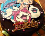 妖怪ウオッチ☆キャラチョコケーキ作り方5写真