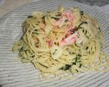かにかまと大葉のお手軽パスタ作り方7写真