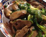 鶏レバーとねぎ。作り方6写真