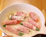 旬野菜の肉巻きソテー作り方8写真