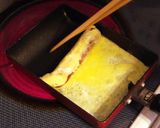 お弁当に！簡単ソーセージ卵焼き マツダ巻作り方3写真