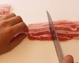 かぼちゃと豚ばら肉の煮物作り方3写真