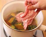 かぼちゃと豚ばら肉の煮物作り方6写真