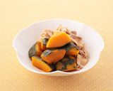 かぼちゃと豚ばら肉の煮物作り方8写真