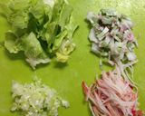 パラパラかに炒飯作り方1写真