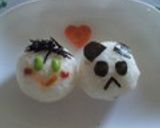 明太子＆大葉＆マヨネーズおにぎり♪作り方3写真