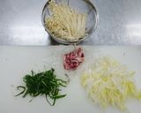 お手軽☆和風パスタ作り方1写真