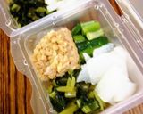 離乳食完了期♡納豆とオクラのネバネバ丼作り方4写真