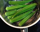 ごまたっぷり♪オクラの胡麻和え作り方1写真