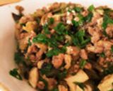 なすと豆腐のとろ～りひき肉あんかけ作り方5写真