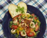 いかとトマトのホットサラダ作り方9写真