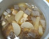 大根・こんにゃく・鶏肉のおでん風作り方11写真