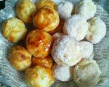 たこ焼き器でふわもちドーナッツ♡お月見に作り方1写真