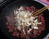 簡単メイン♪牛こま肉で焼肉風作り方3写真