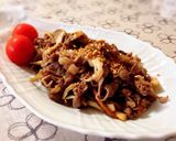 簡単メイン♪牛こま肉で焼肉風作り方5写真