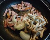 ベーコンの濃厚チーズクリーム？パスタ☆作り方3写真