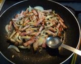ベーコンの濃厚チーズクリーム？パスタ☆作り方4写真