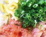 鶏胸ミンチの簡単チーズいなり焼き作り方2写真