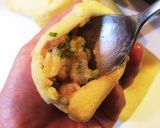 鶏胸ミンチの簡単チーズいなり焼き作り方4写真