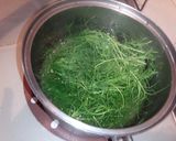 おかひじきのお浸し～梅しそ胡瓜＊*作り方2写真
