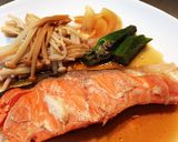 鮭と野菜の蒸焼き【シリコンスチーマー】作り方5写真